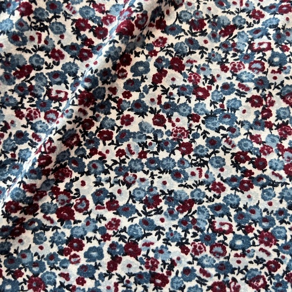 Lands End Blue & Burgundy Floral PJ Bottoms w Drawstring
Size L - Picture 2 of 6